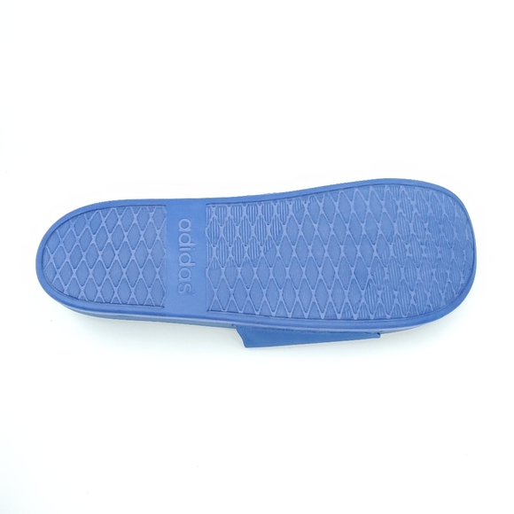 Adidas mens Adilette Comfort Sandals Slip on blue - Picture 5 of 6